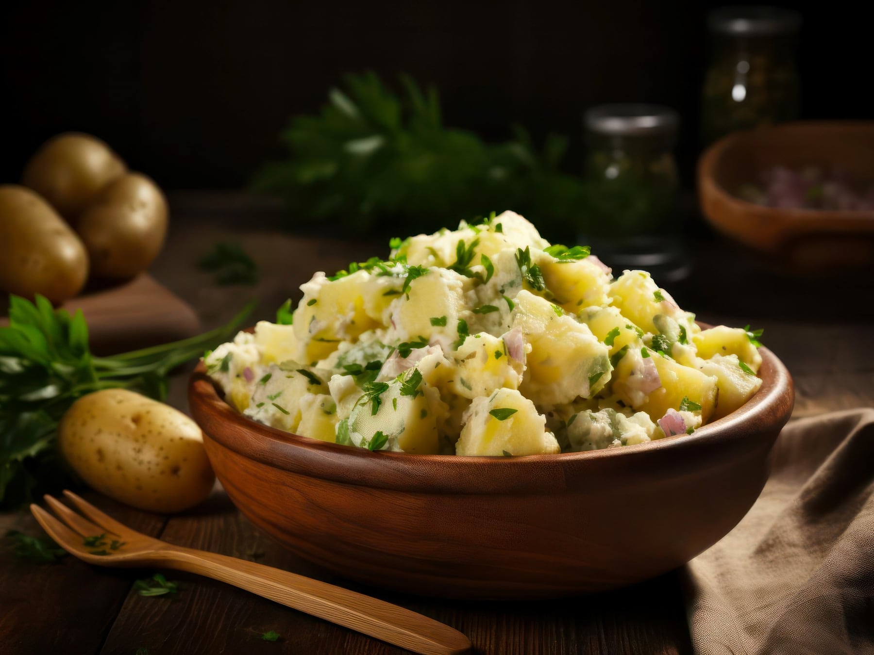 La cocina como termómetro: claves para una ensalada de papa que no se desarme