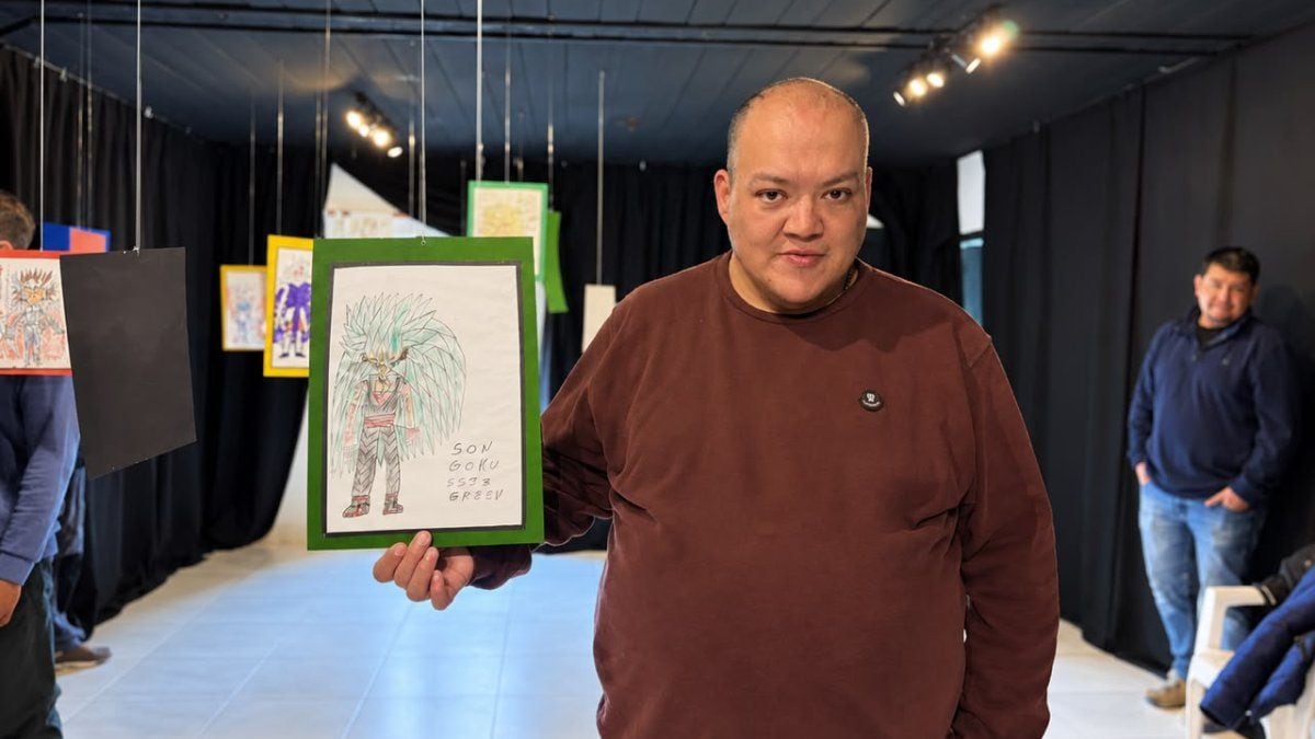 La primera vez de Daniel: un viaje en lápiz y color que ya se puede visitar en Aluminé