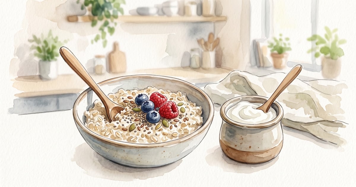 Avena y yogur griego: una dupla con letra chica para quienes buscan ir al baño sin sobresaltos