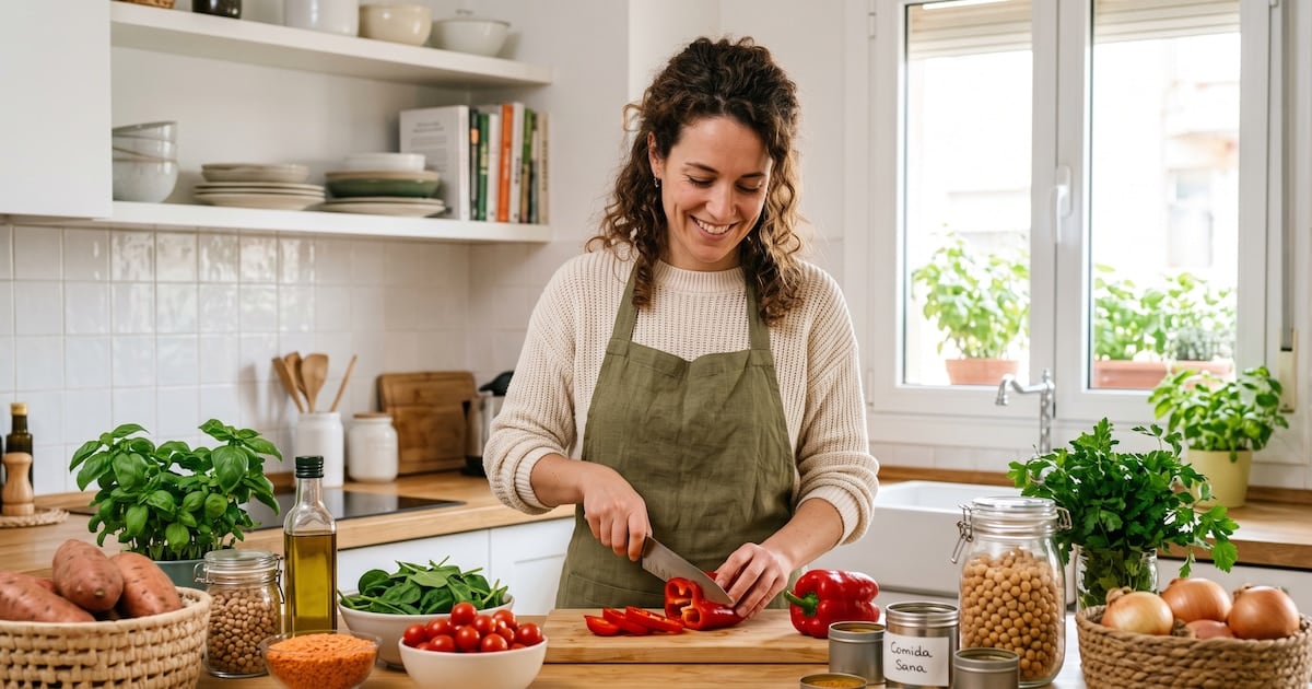 Una mesa con raíces nórdicas que también puede quedar bien servida en casa