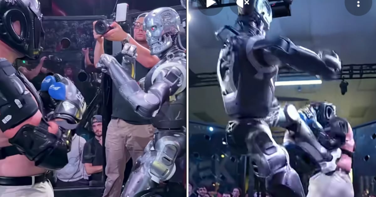 Combates con robots humanoides: el cruce entre espectáculo, lesiones y un vacío legal en California