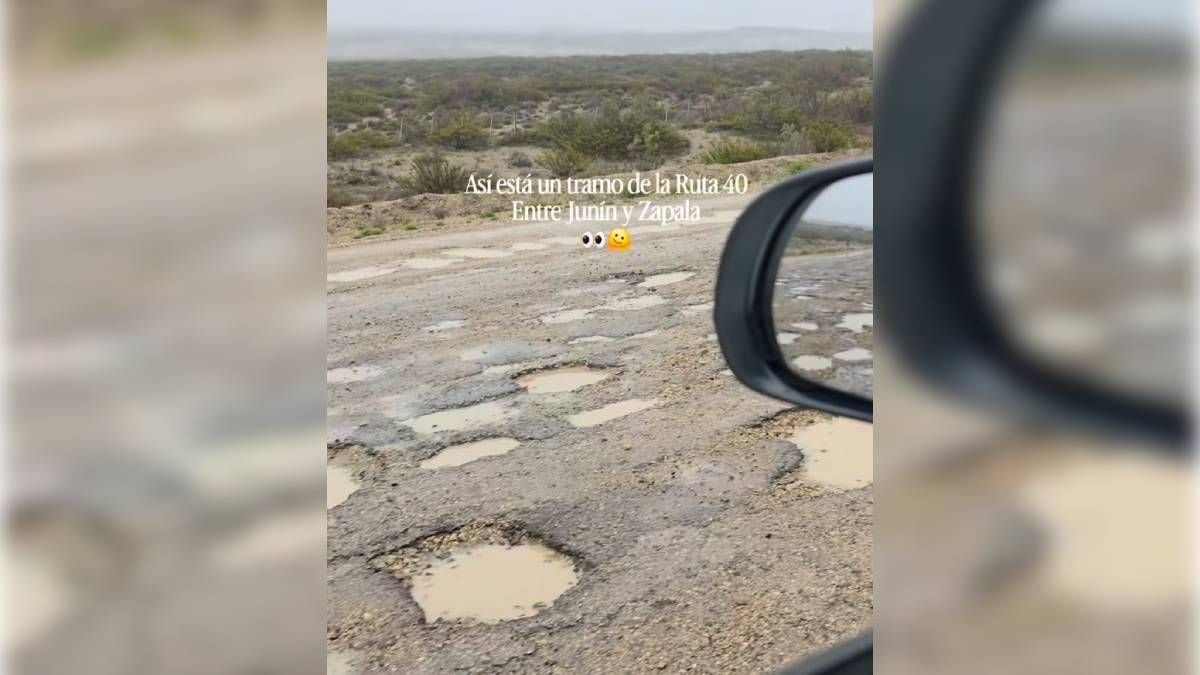 El tramo más temido de la Ruta 40 neuquina: 30 kilómetros que parecen una prueba de obstáculos