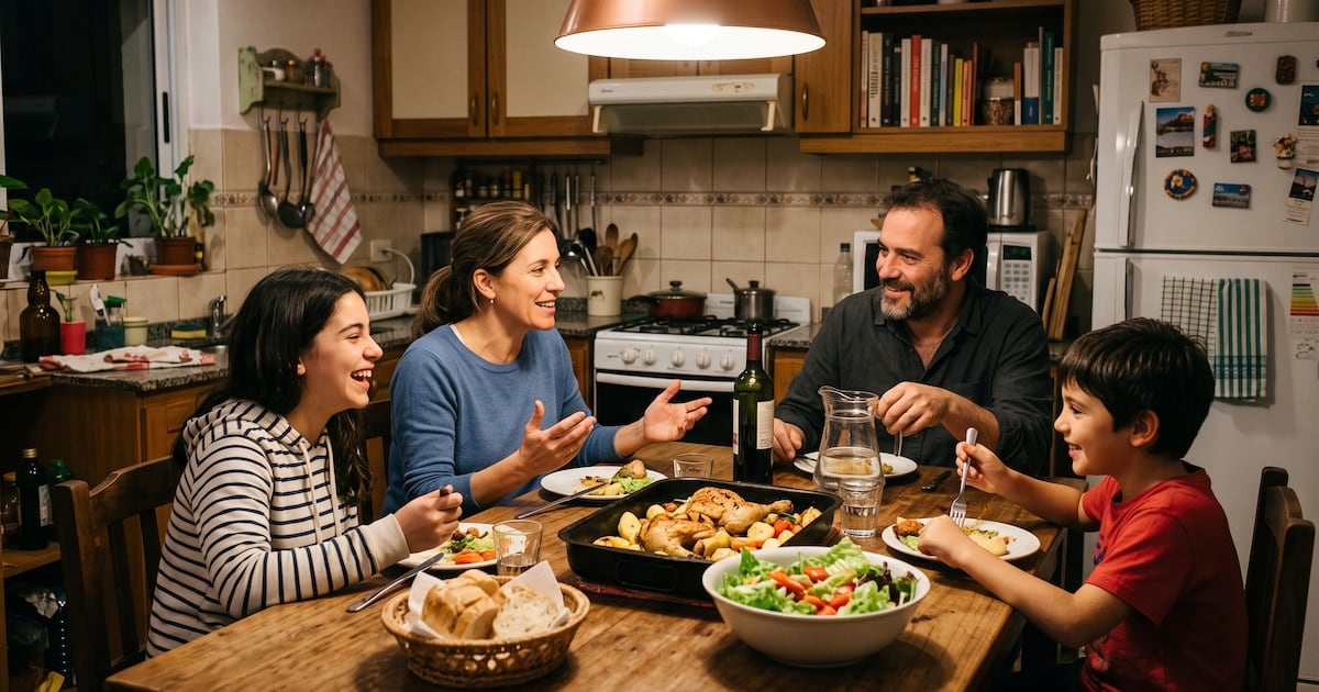 Comer en compañía: la mesa familiar como escuela silenciosa de hábitos saludables