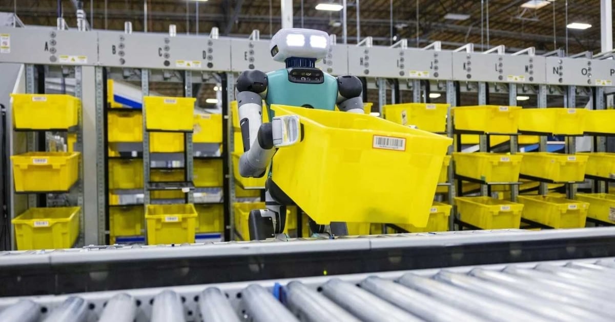 Amazon ya convive con un millón de robots en sus depósitos y los números de accidentes la contradicen