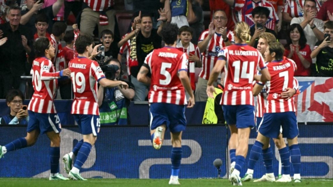 Dos latigazos del Atleti y el United se vuelve a quedar con las manos vacías en Europa