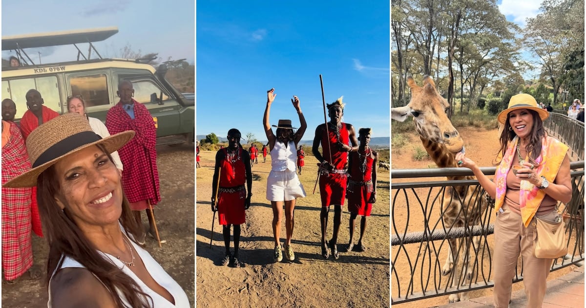 Anamá Ferreira volvió de África con la selfie más larga de su vida: la de los Cinco Grandes