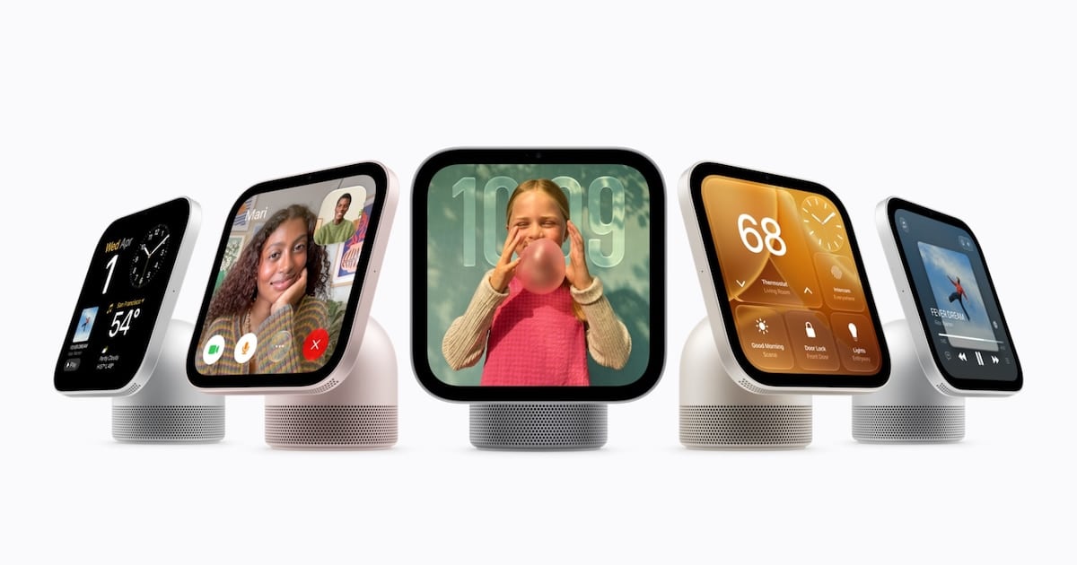Apple deja fuera del lanzamiento europeo a su nueva pantalla HomeView por la falta de Siri con inteligencia artificial