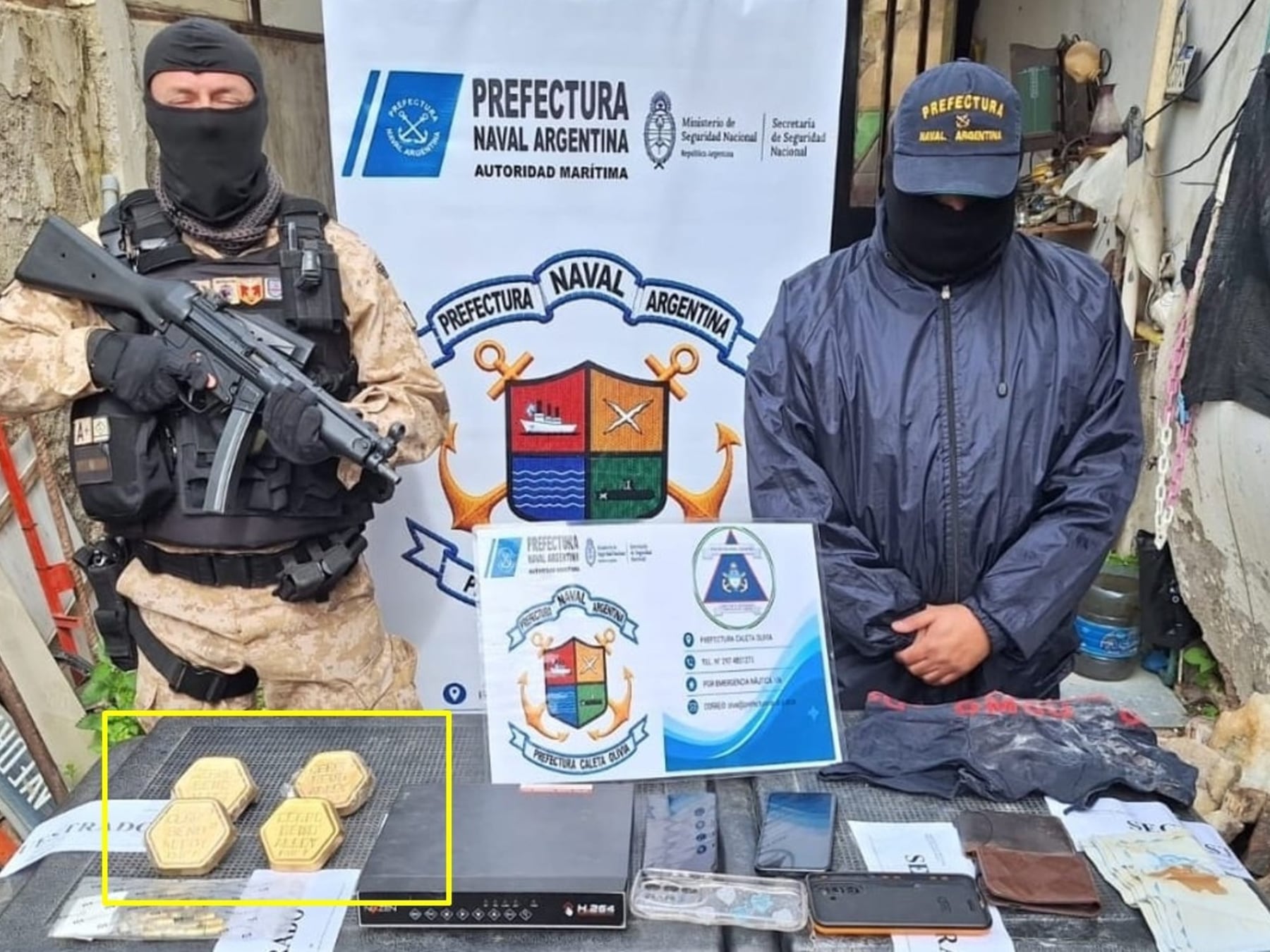Confunden cerrobend con oro en la pesquisa por el crimen del Pato García: qué es la aleación hallada en Caleta Olivia