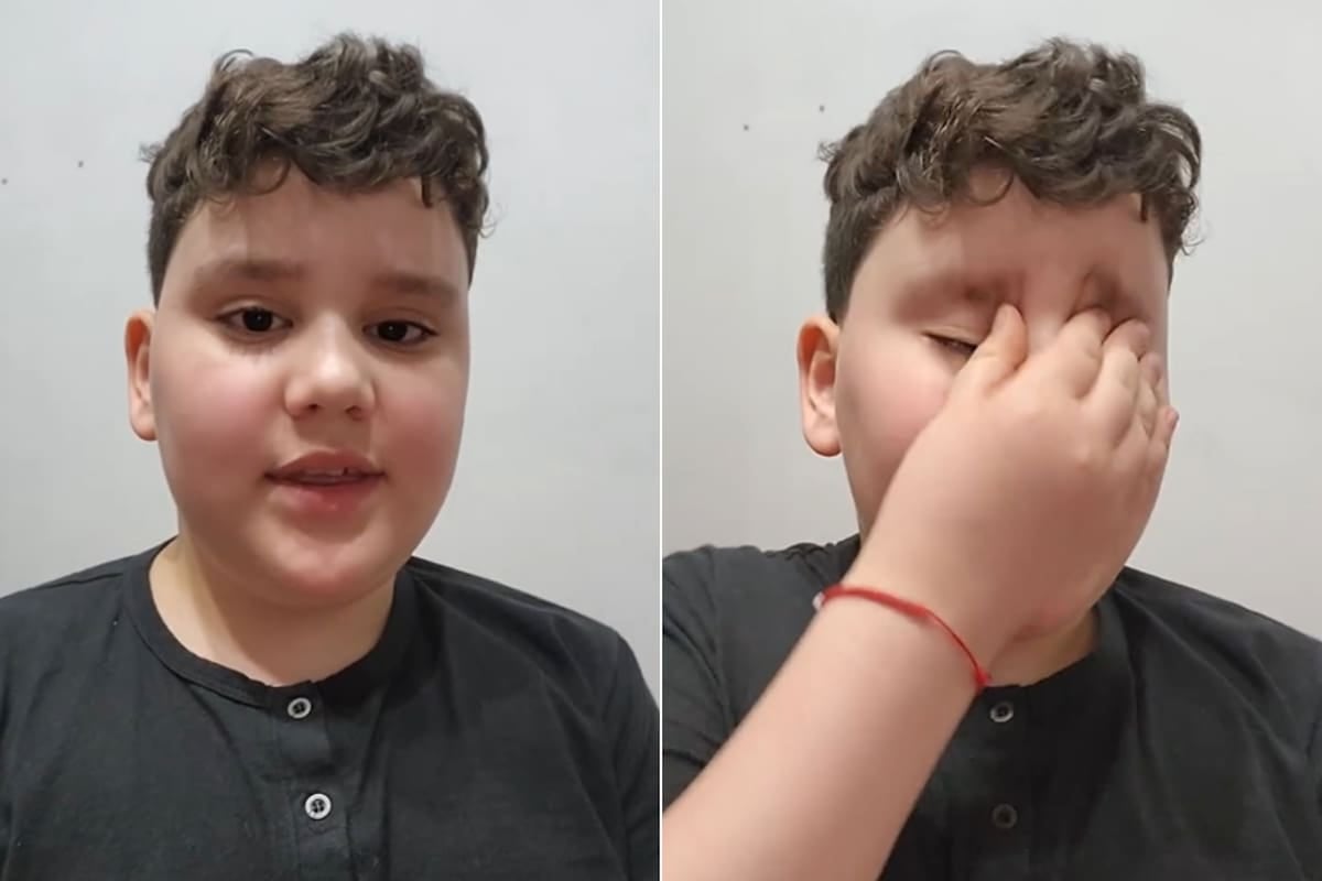 Toto tiene nueve años, pidió perdón llorando y la pantalla le devolvió una piña: el costo de exponer a un nene en vivo