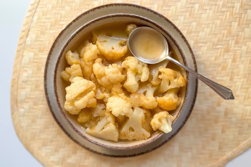 Coliflor en trozos: por qué la sopa sin procesadora vuelve a ganar la mesa de invierno