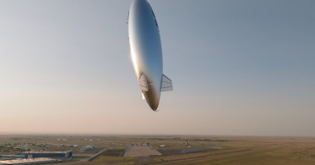 Un dirigible a 17 kilómetros de altura reemplazó durante una semana la red celular de una zona de Japón