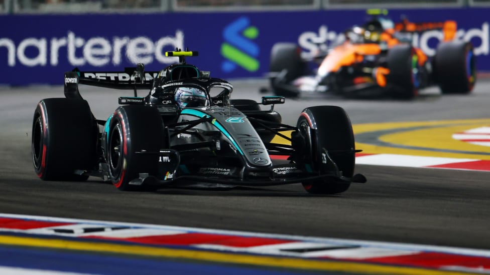 Mercedesestructive George y Kimi