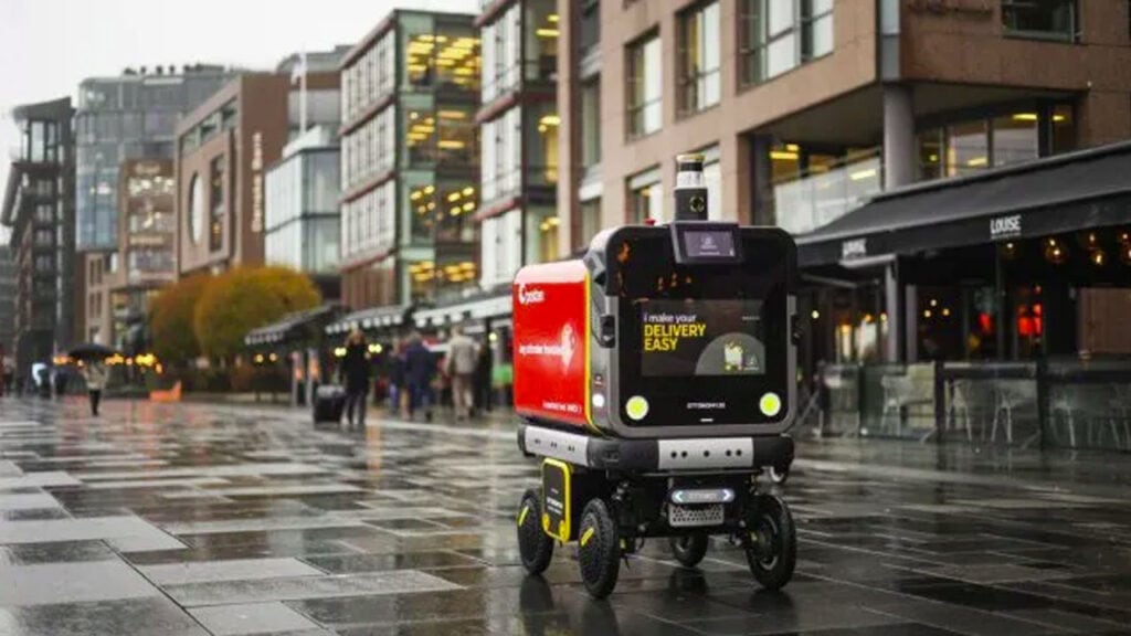 Robots repartidores de Chicago, en el ojo de la tormenta por la captura de rostros en la vía pública