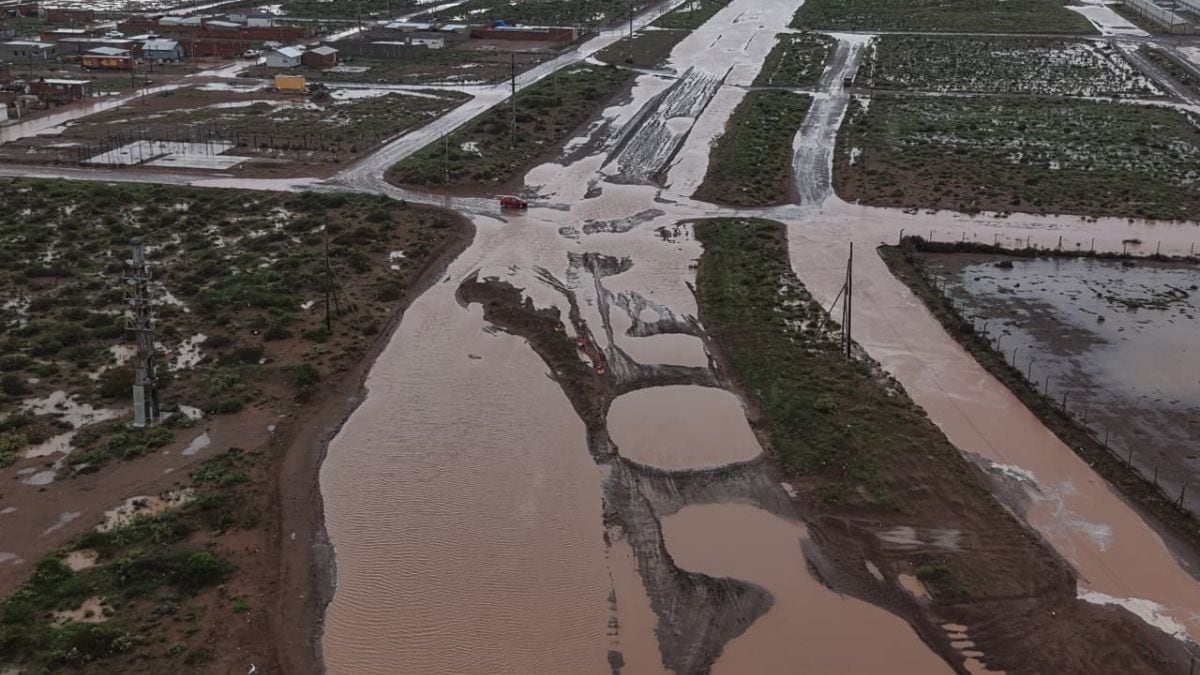 Añelo activó un refugio y assistants a 25 familias tras la tormenta