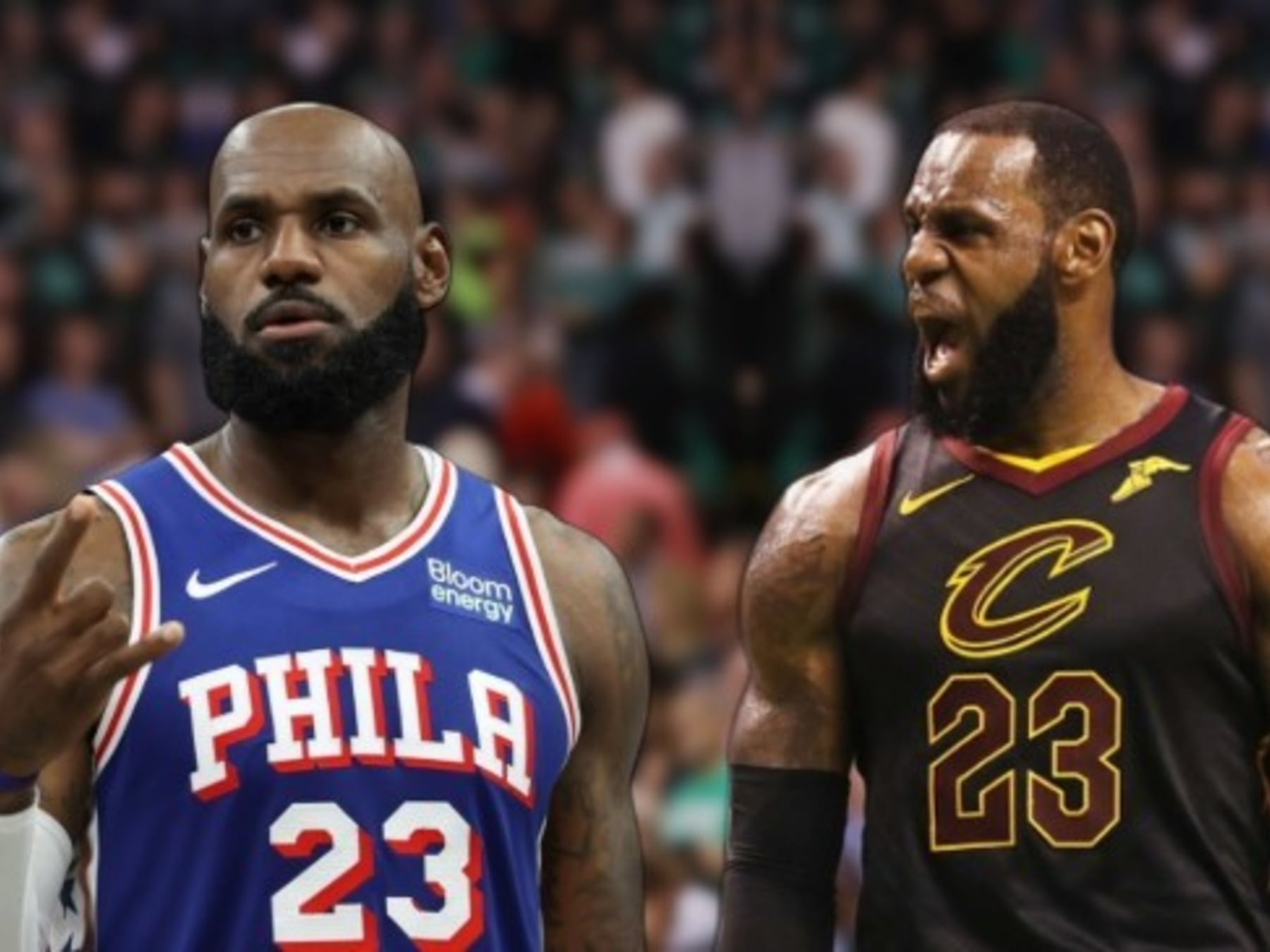 James vuelve a Cleveland con la camiseta de Philadelphia