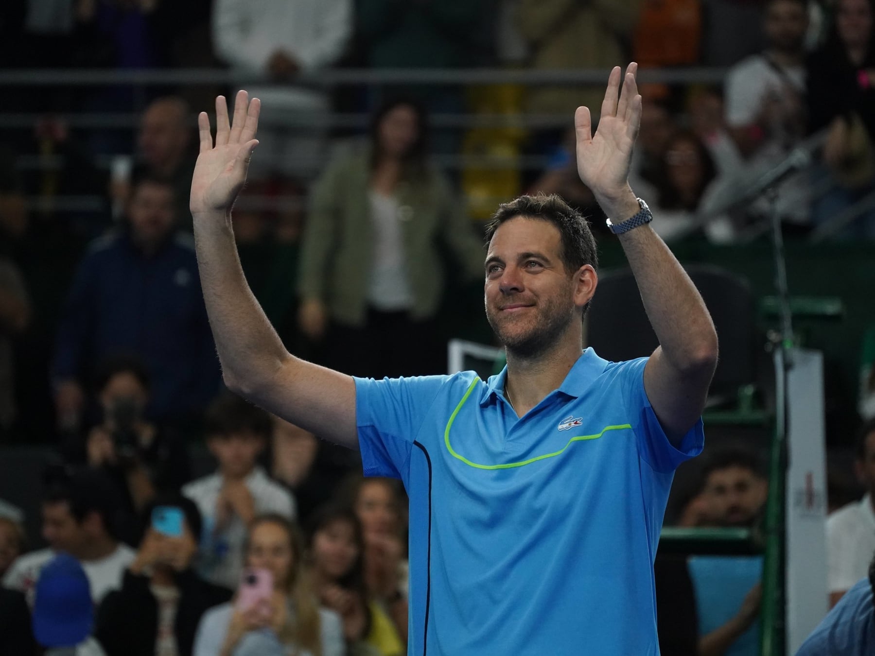 Del Potro vuelve a la carrera del Salón de la Fama y la votación popular sigue abierta