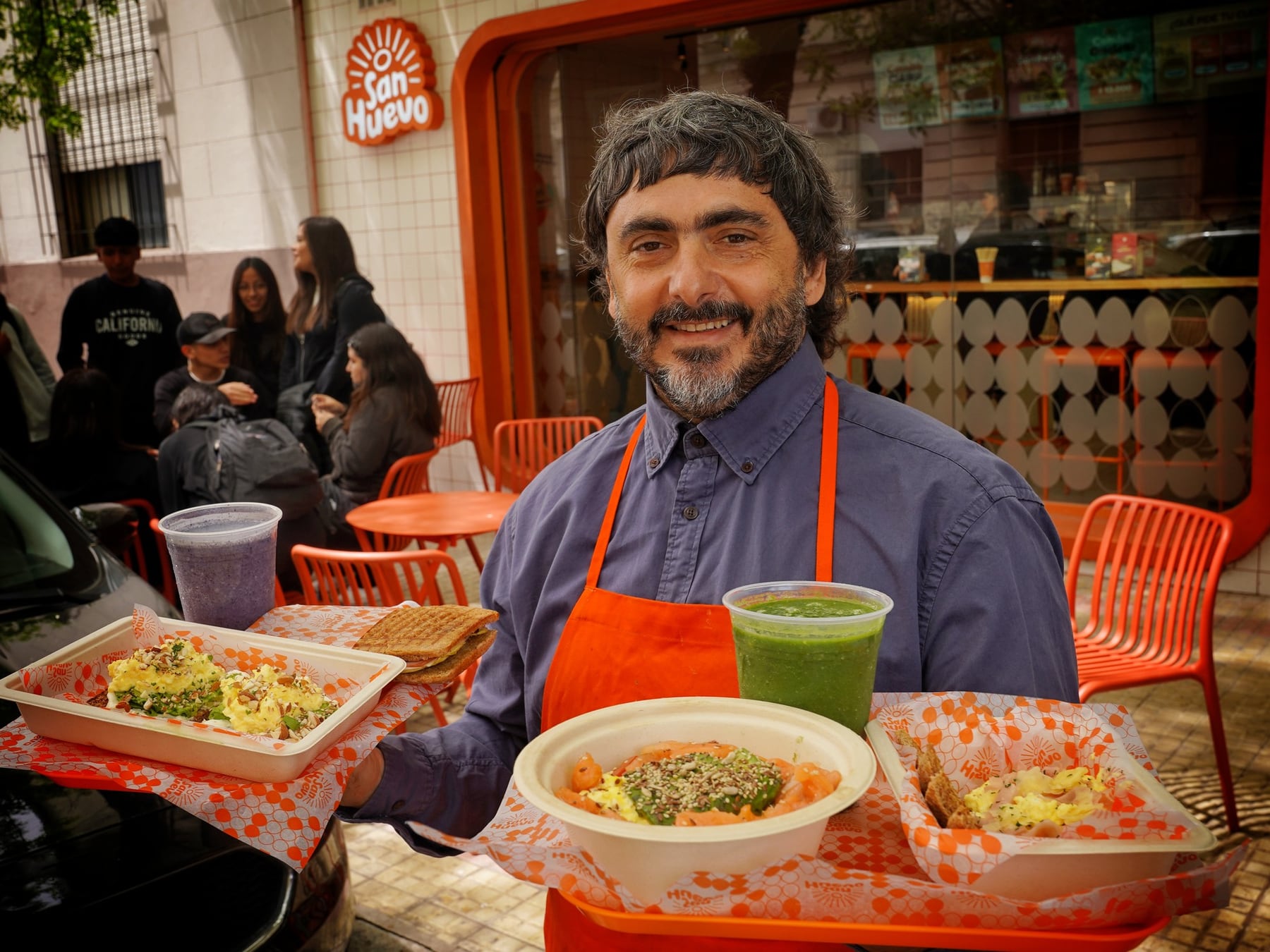 Un restaurante de La Plata puso al huevo en el centro de toda su carta