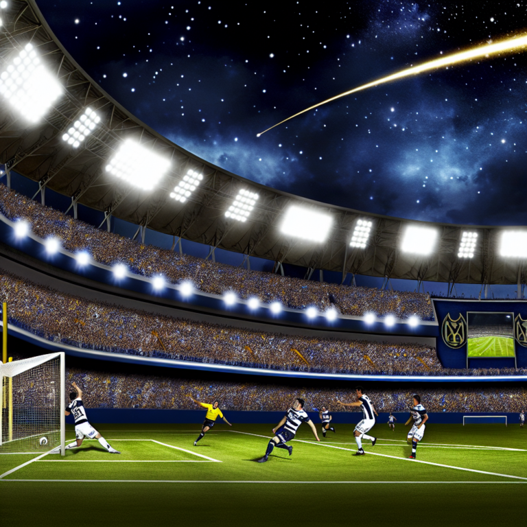 Momento decisivo en el Clásico Regio Jornada 15 bajo cielo estrellado en estadio lleno