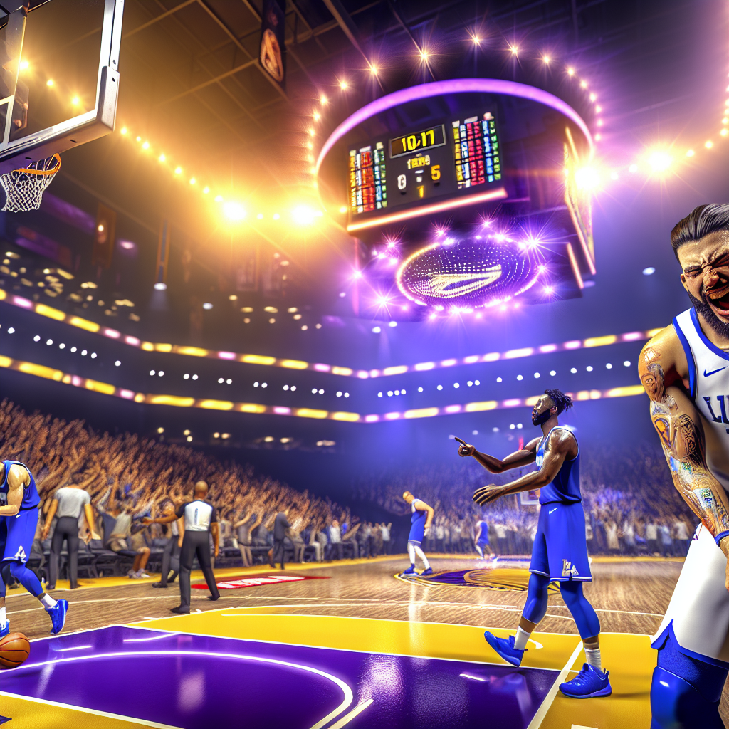 Intenso juego de playoffs 2025 muestra la derrota de los Lakers en una abarrotada cancha
