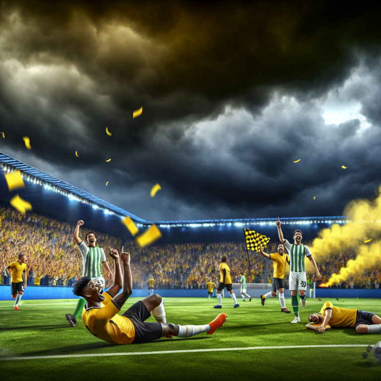Borussia Dortmund celebra victoria en campo ante Mönchengladbach
