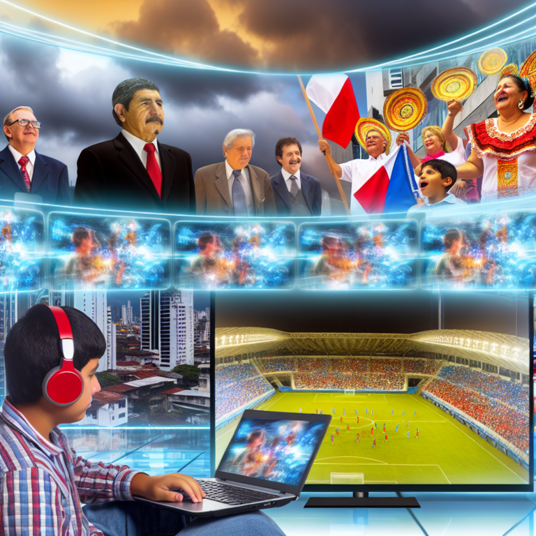 Transmisión variada de Telemetro en vivo con políticos, cultura panameña y fútbol