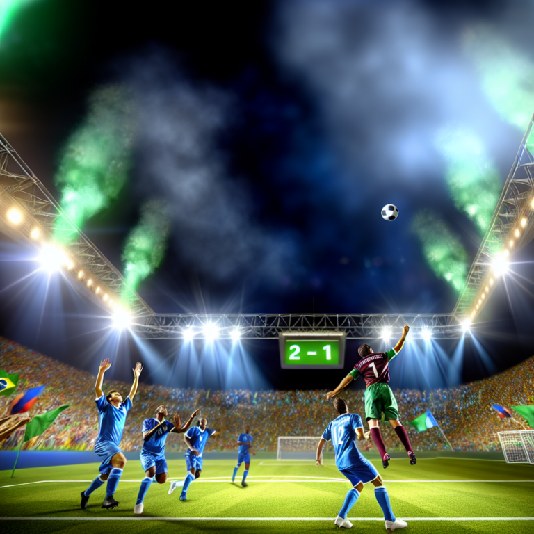 Partido de Palestino vs Cruzeiro en Copa Sudamericana 2025, jugadores en acción
