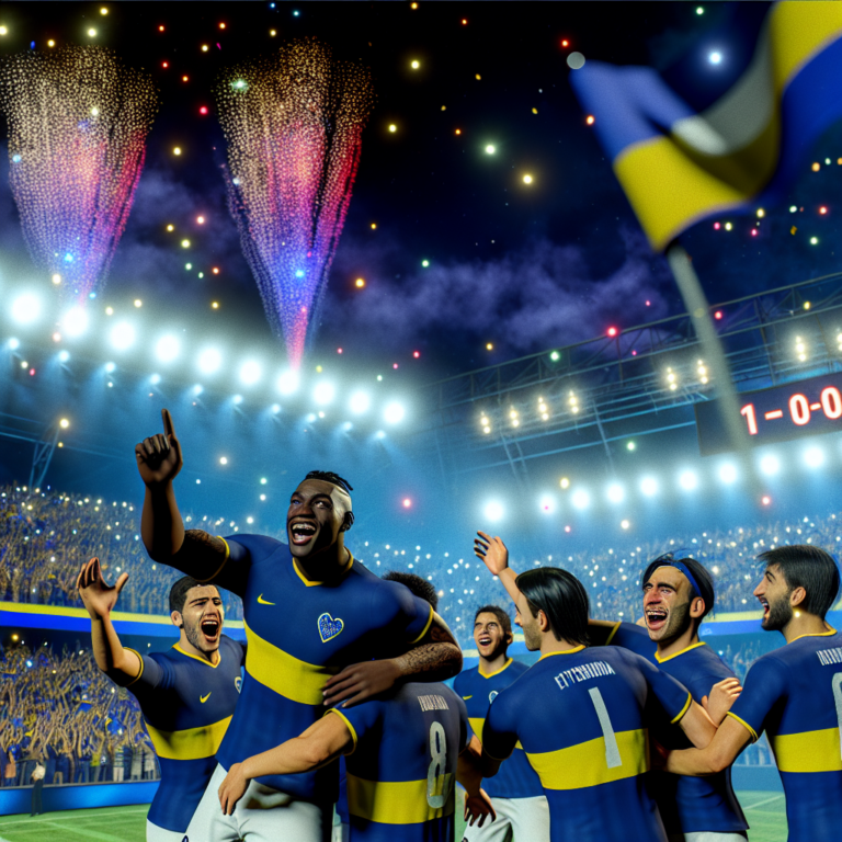 Boca Juniors lidera el Apertura con festejo en estadio lleno de aficionados y luces