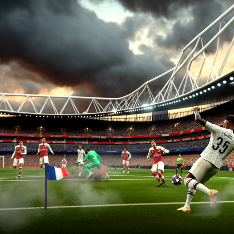 PSG vence al Arsenal en un emocionante partido en estadio icónico