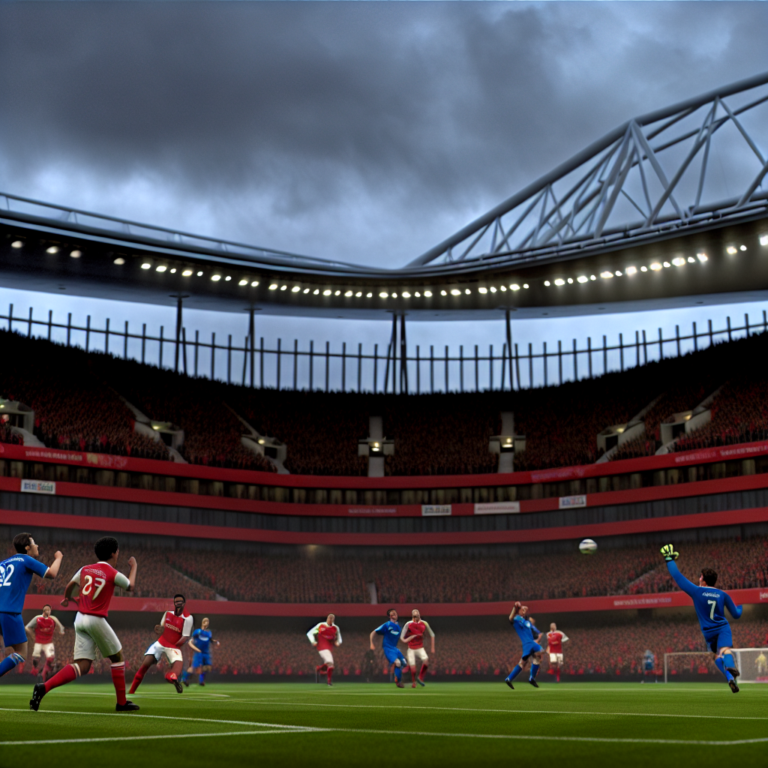 Partido crucial donde Arsenal cae 0-1 ante PSG en un estadio lleno