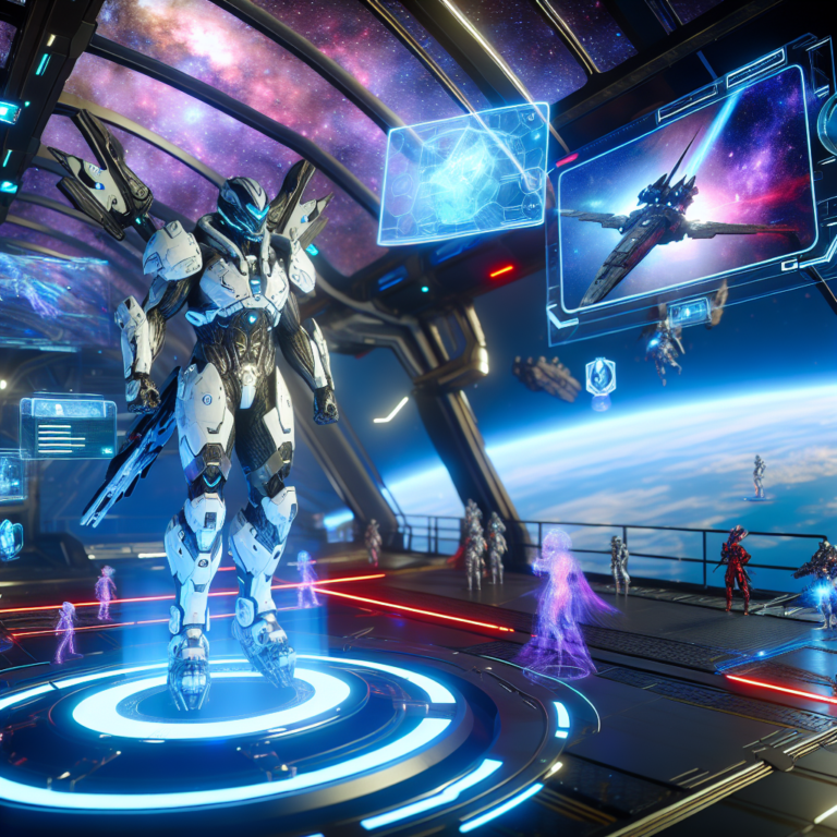 Skin futurista blanca en estación espacial, ideal para admiradores de Star Wars en Fortnite