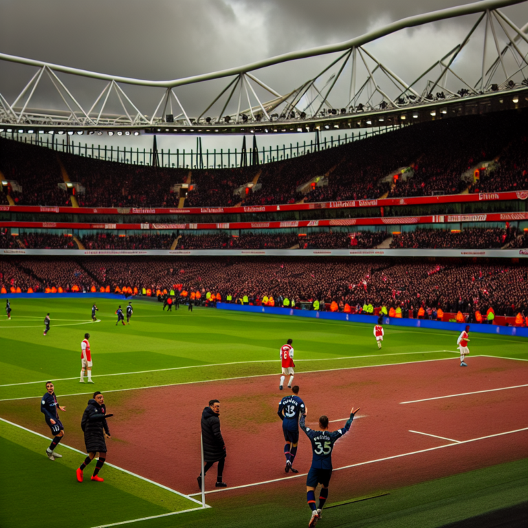 Arsenal y PSG compiten en la semifinal en un estadio lleno