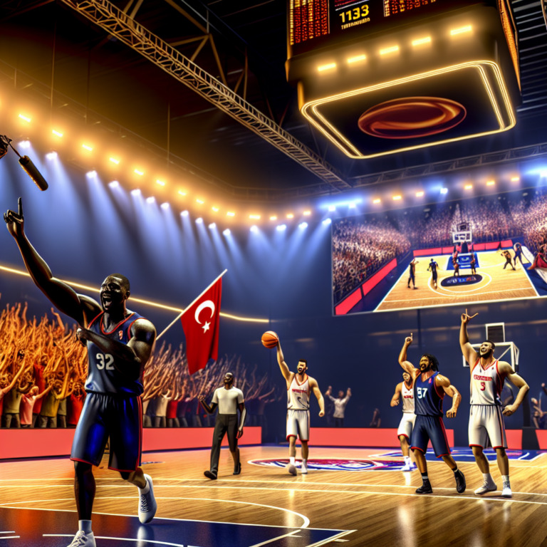 Intense Rockets-Warriors basketball game with players in action on the court