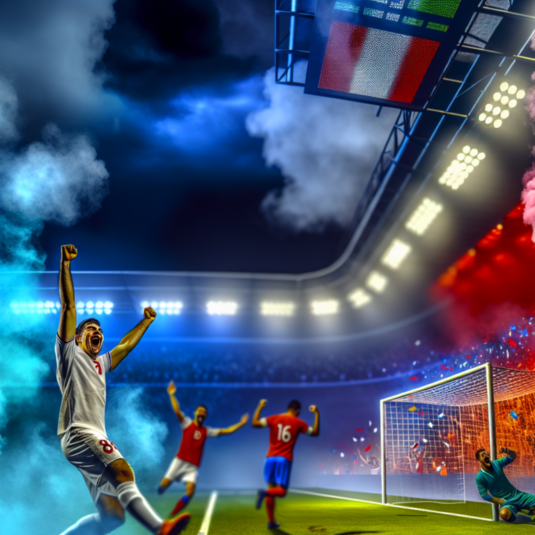 Jugador celebrando un gol en la semifinal Champions 2025 entre Inter y Barcelona.