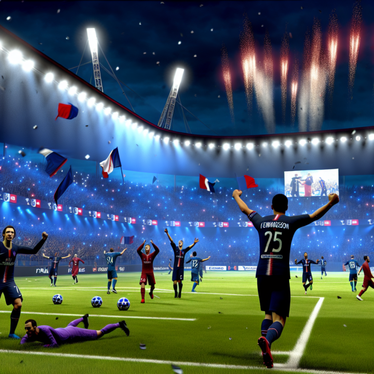 PSG vence al Arsenal en un estadio lleno con fuegos artificiales