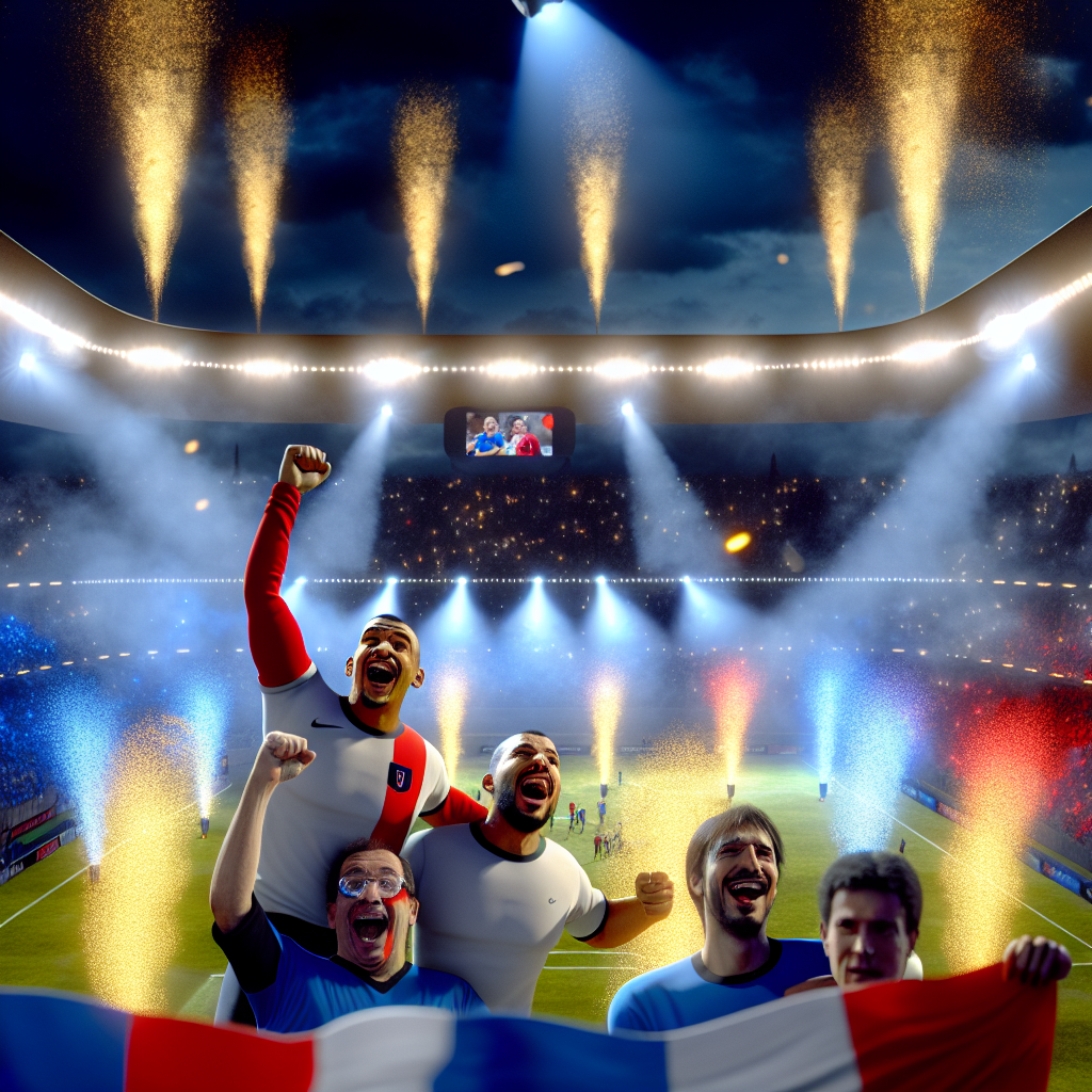 PSG Triunfa sobre Arsenal en Noche de Fútbol Espectacular PSG vence al Arsenal en emocionante partido nocturno bajo luces de estadio