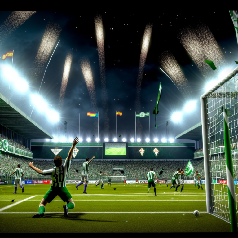 Golazo en el Betis-Fiorentina semifinal de la Conference League en un estadio repleto