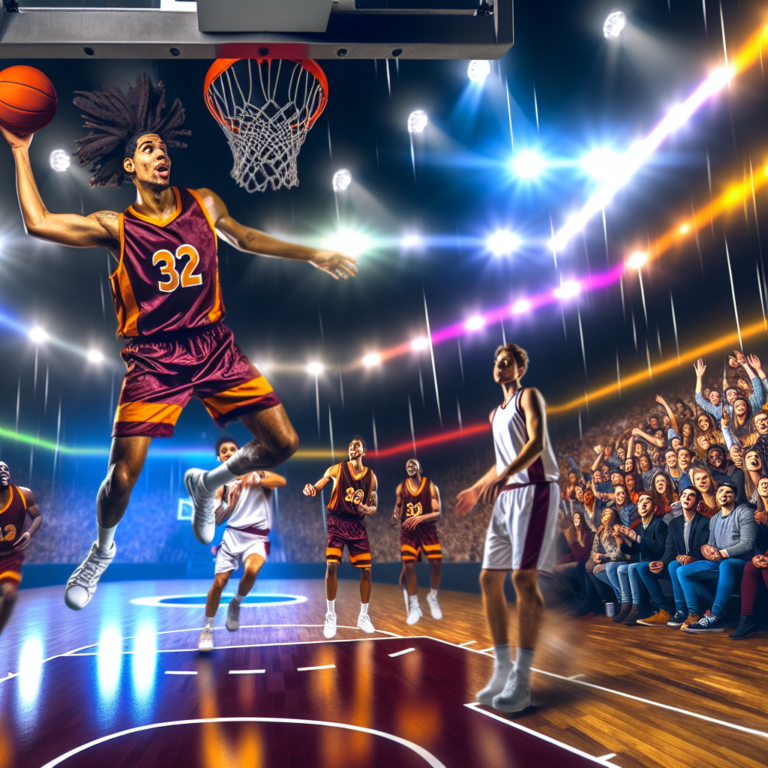 Jugador de los Cavaliers en pleno salto para anotar contra los Pacers en un partido emocionante