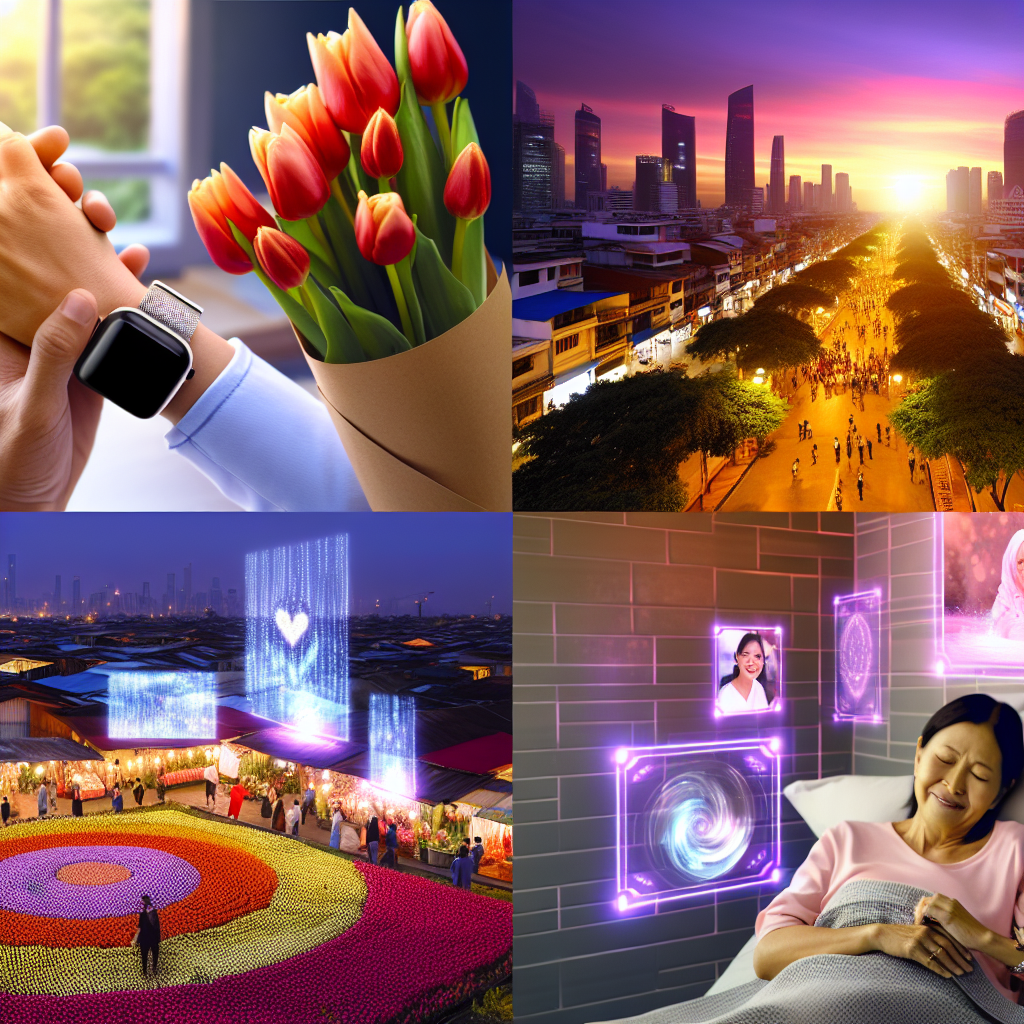 Celebra el Día de la Madre 2025 con un regalo perfecto: Tulipanes Vibrantes Ramo de tulipanes entregado como regalo anticipado para el Día de la Madre 2025, simbolizando afecto y aprecio