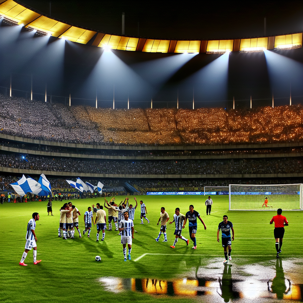 América Triunfa Sobre Pachuca en Vibrante Encuentro Nocturno Equipo de América vence a Pachuca en estadio lleno durante partido nocturno