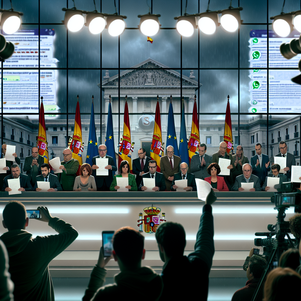 PP Demands Early Elections - Press Conference at Government Building PP exige elecciones anticipadas en rueda de prensa en edificio gubernamental