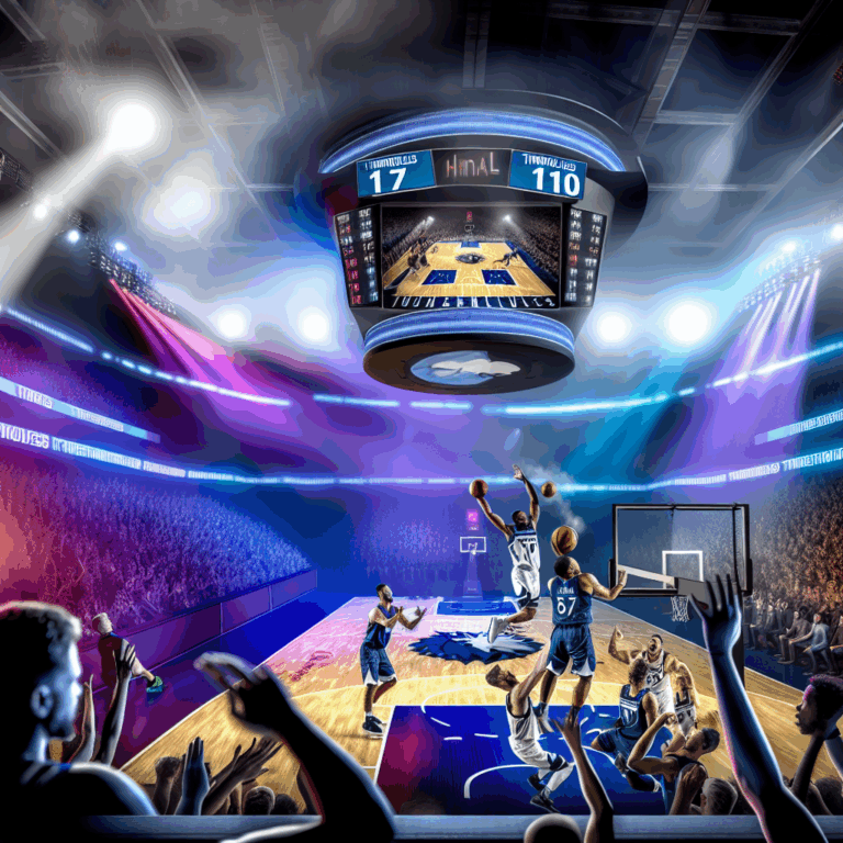 Timberwolves en emocionante triunfo contra Warriors en partido de baloncesto